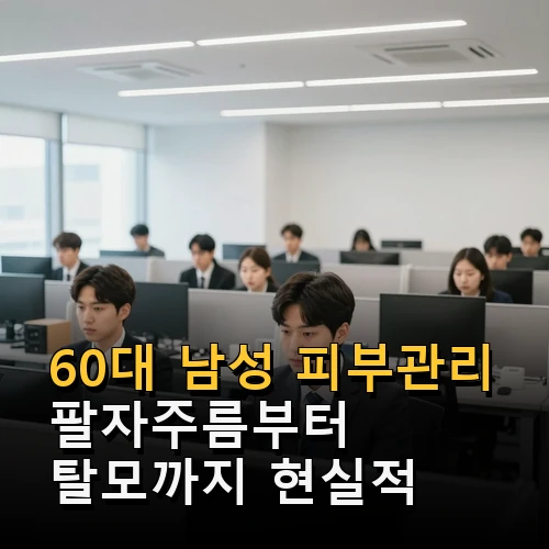 60대 남성 피부관리