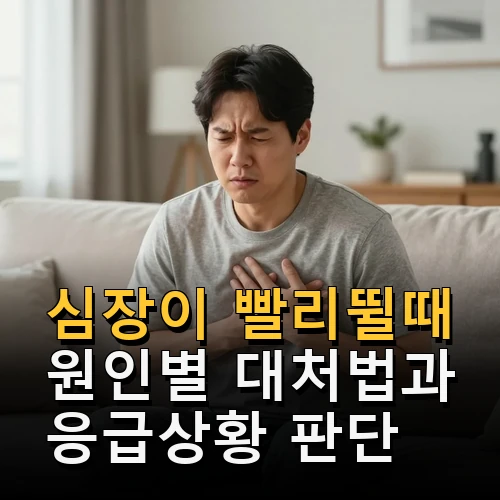 심장이 빨리뛸때