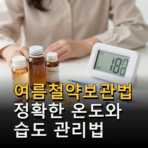 여름철약보관법