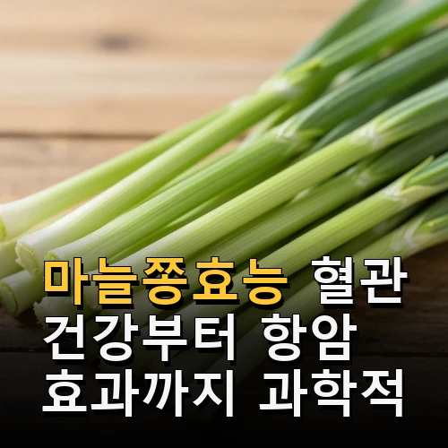 마늘쫑효능