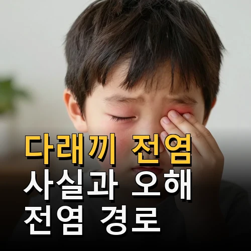 다래끼 전염
