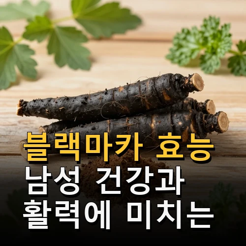 블랙마카 효능
