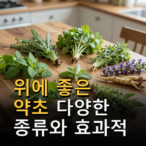 위에 좋은 약초